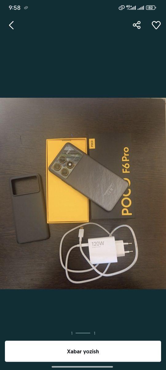 POCO F6 PRO Flagman