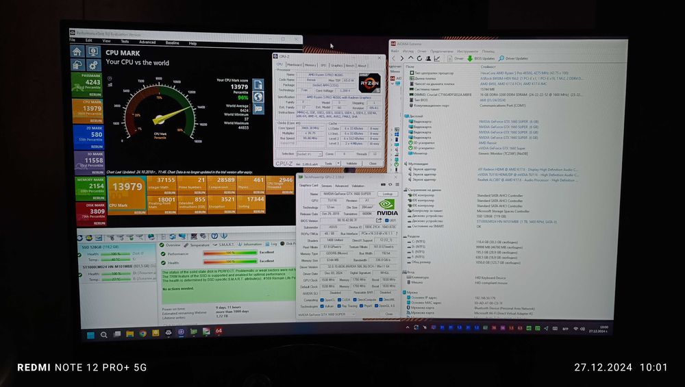 видеокарта ASUS TUF Gaming X3 GeForce GTX 1660 SUPER OC edition