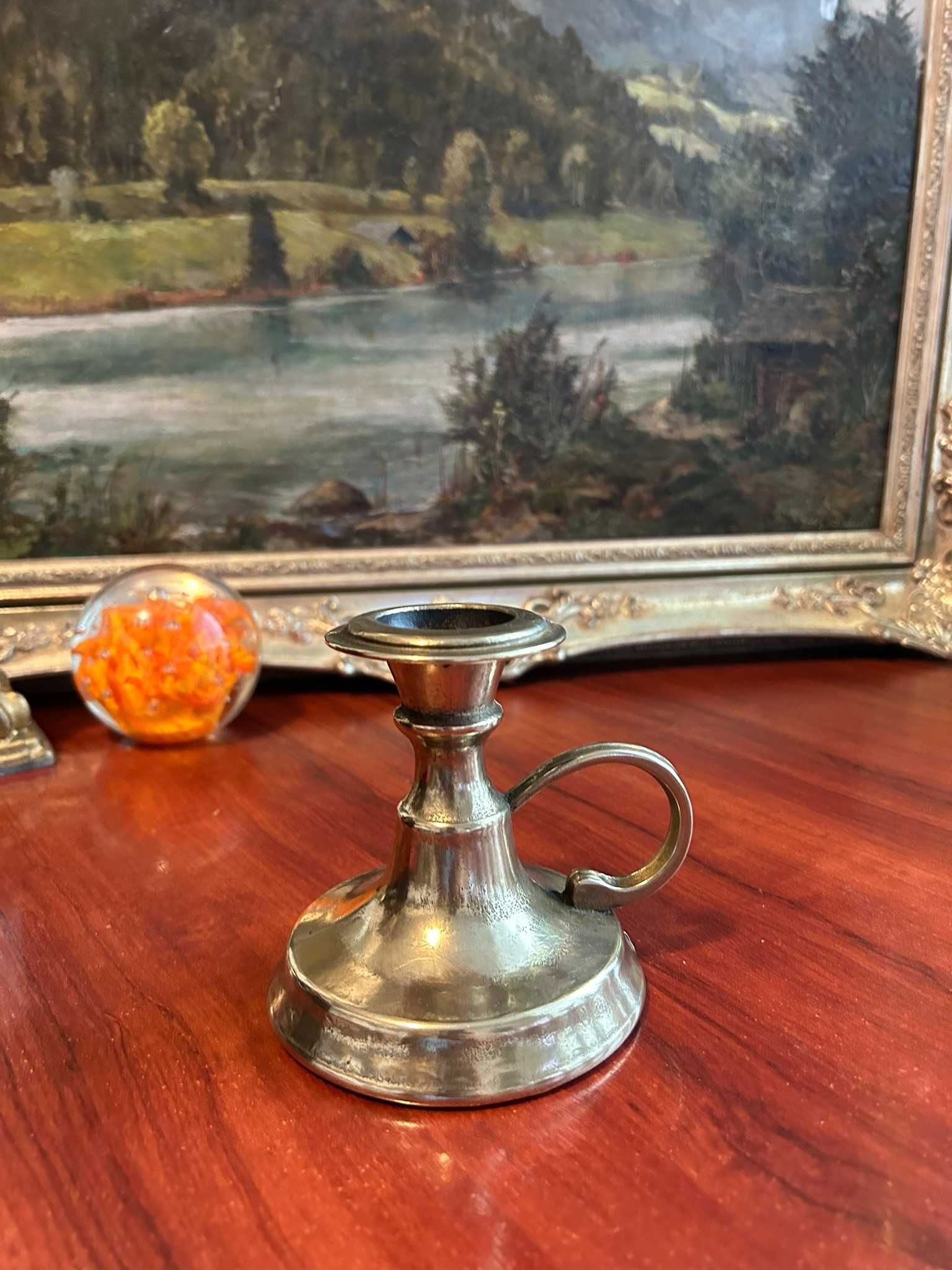 MA341 Sfesnic masiv de bronz 422g 11,5cm h si 10,5 cm diametru