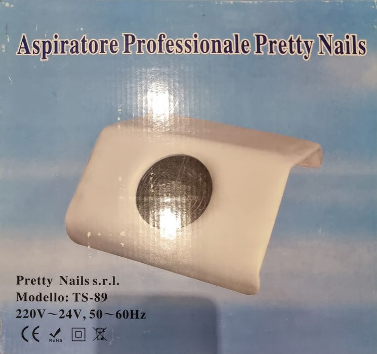 Aspirator praf unghii Pretty Nails nou.