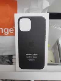 Husa iphone 12 mini piele originala