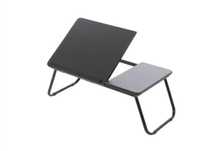 Masa laptop Thomas, negru, 55x32x23 cm