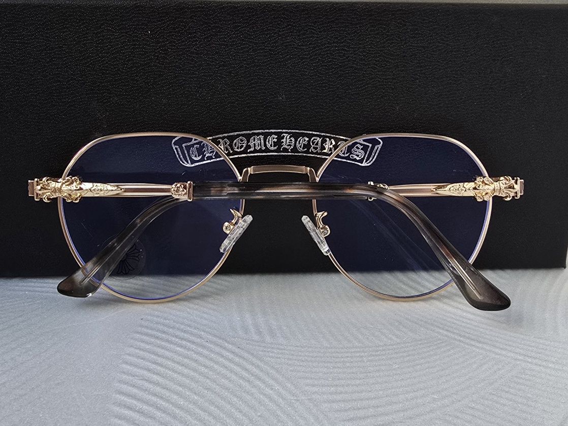 Очила за компютър Диоптрични рамки прозрачни слънчеви chrome hearts