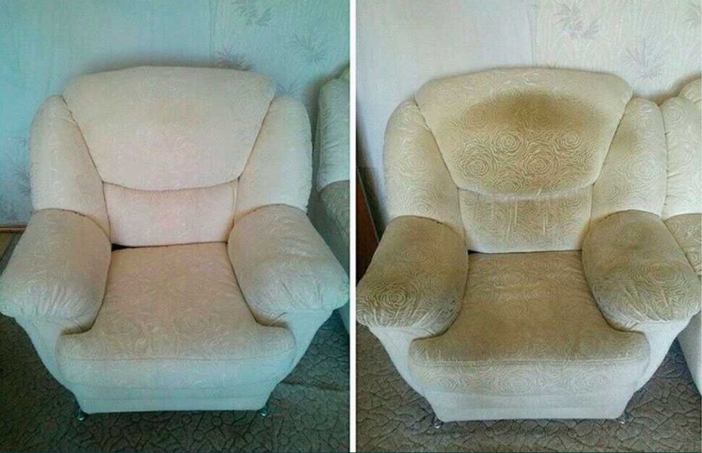 Химчистка мягкой мебели диван матрас