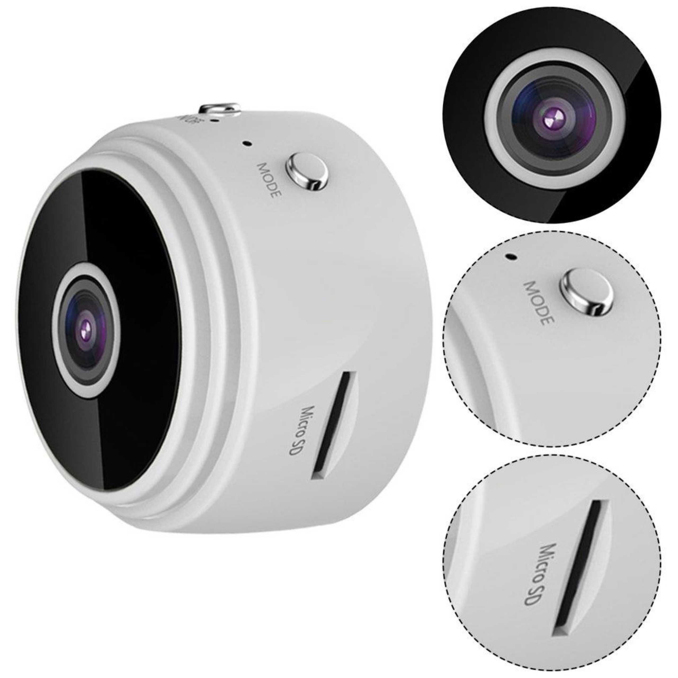 Mini Camera Supraveghere Spy Full HD 1080P NightVision, iOS / Android
