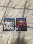 Spiderman și GTAV ps4