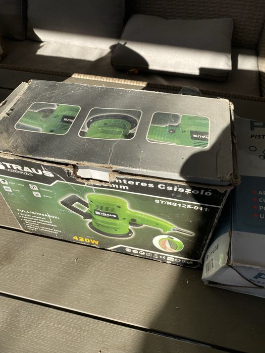 Slefuitor orbital si pistol de vopsit electric