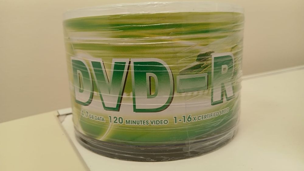 Продам компакт лиски DVD-R новые