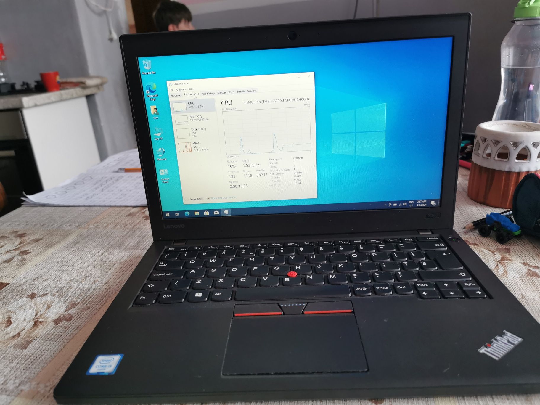 Lenovo X260 intel i5, 8GB, 256GB SSD