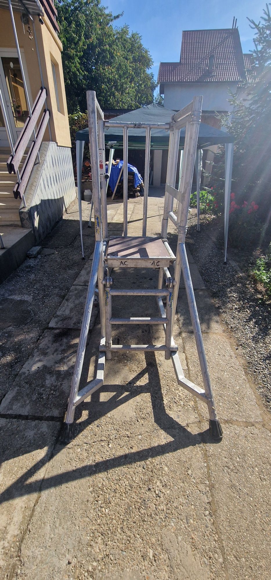 Schela mobila aluminiu