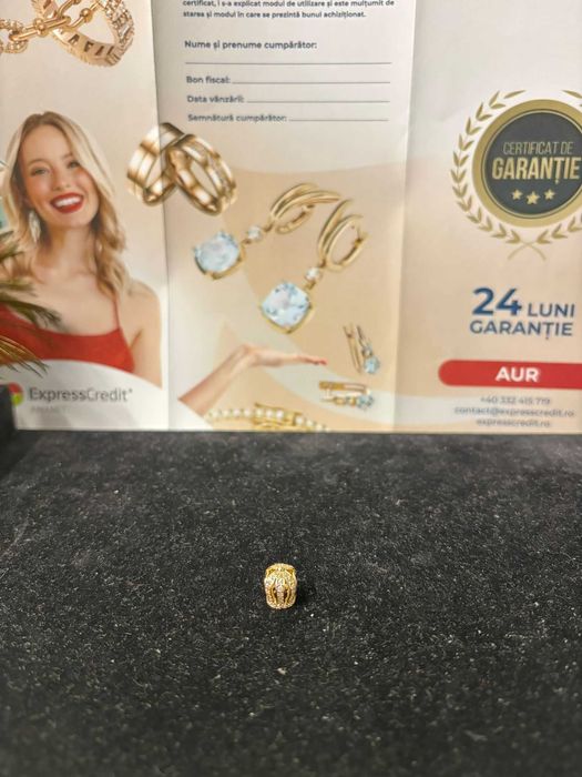 Charm aur 14k 1.57g {B.59887.8-Tatarasi} Garantie 2 ani 610 lei