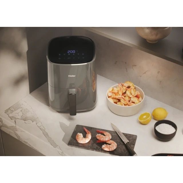 Нов фритюрник с горещ въздух Air Fryer Haier 5 литра