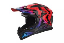 Casca LS2 MX708 Fast II Wash Red