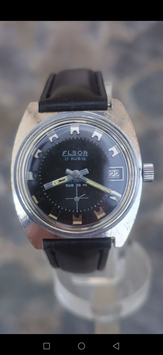 Ceas Elsor Calendar - 34 mm