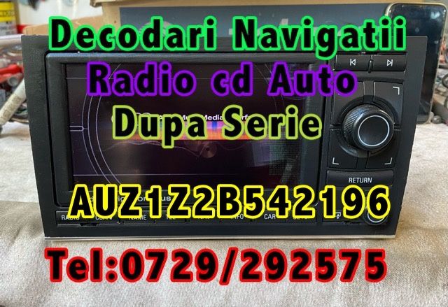 Deblocare Cod Pin  Radio cd Navigatii Auto Online