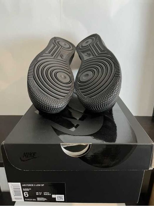 Nike Air Force 1 Low Supreme Black R.42