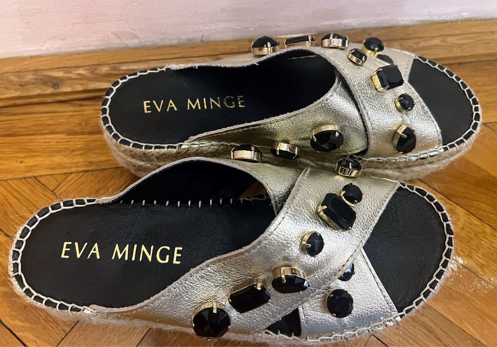 Espadrile Eva Minge impecabili M36 piele