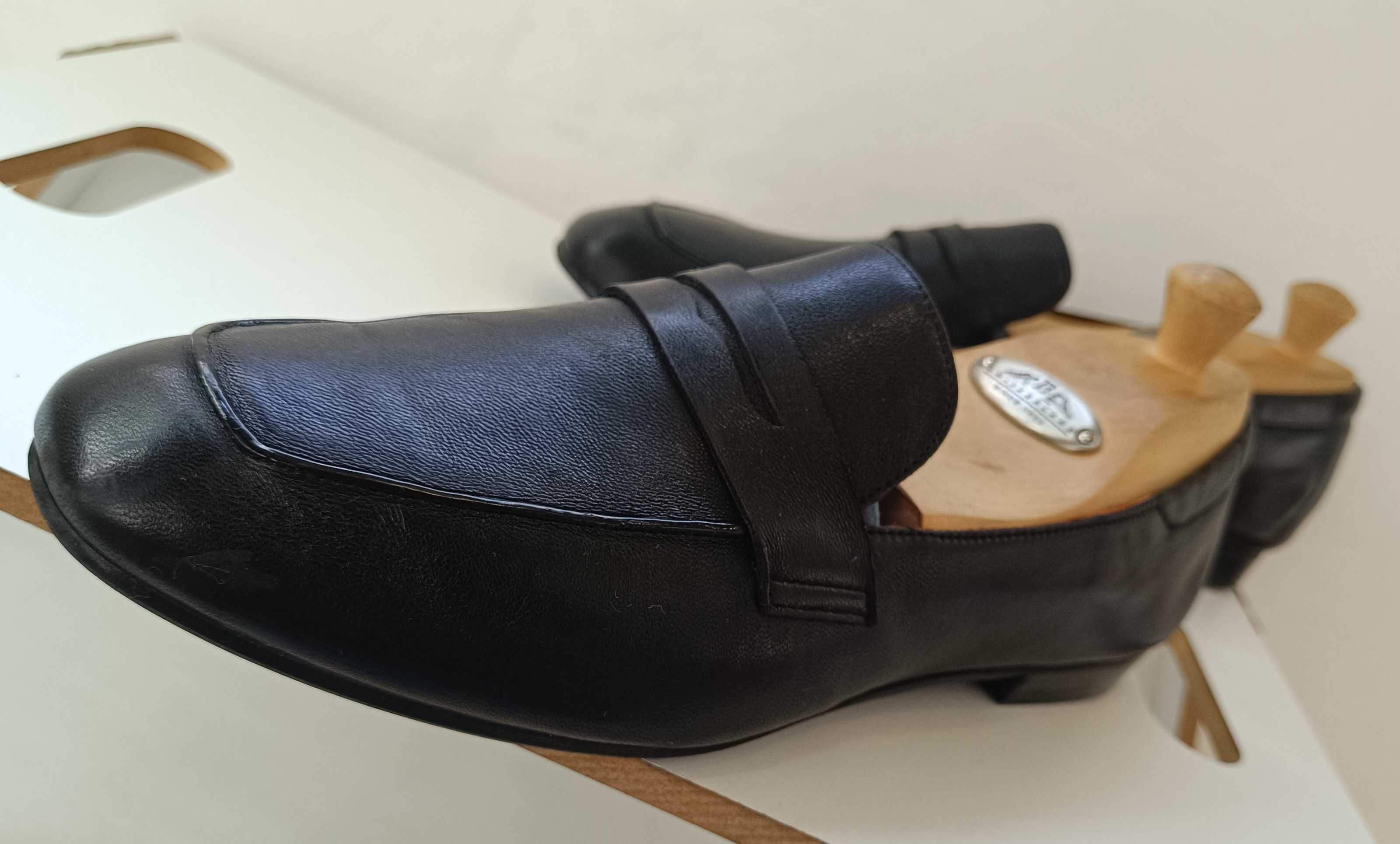 Patofi loafer penny 40 40.5 premium Lavoratione Artigianale piele moal