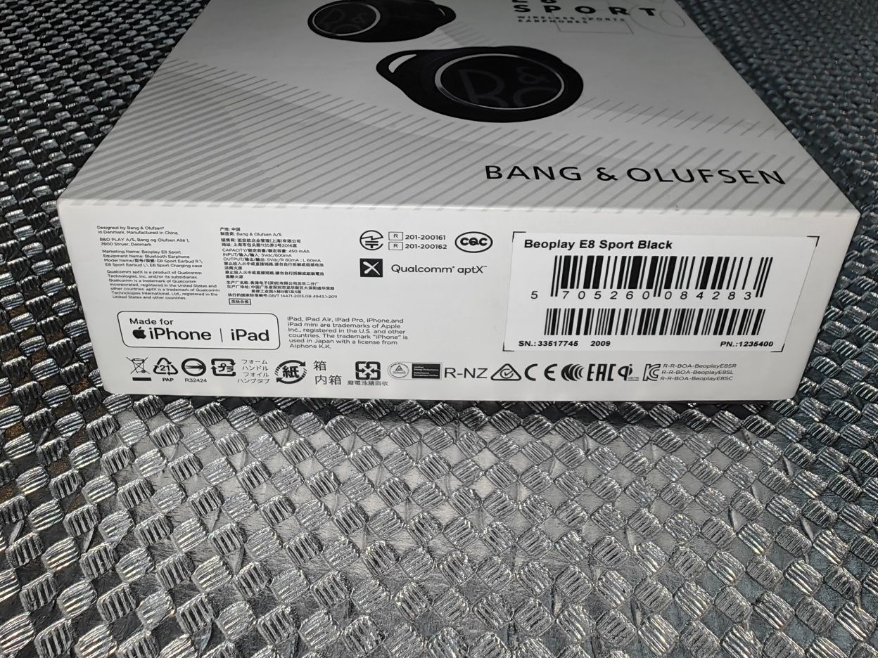 Слушалкк Bang & Olufsen Beoplay Е8 Sport Bluetooth


Продавам спортни