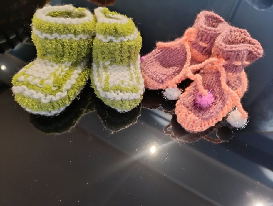 Вязаные шерстяные носки и тапочки для мужчин, женщин и детей