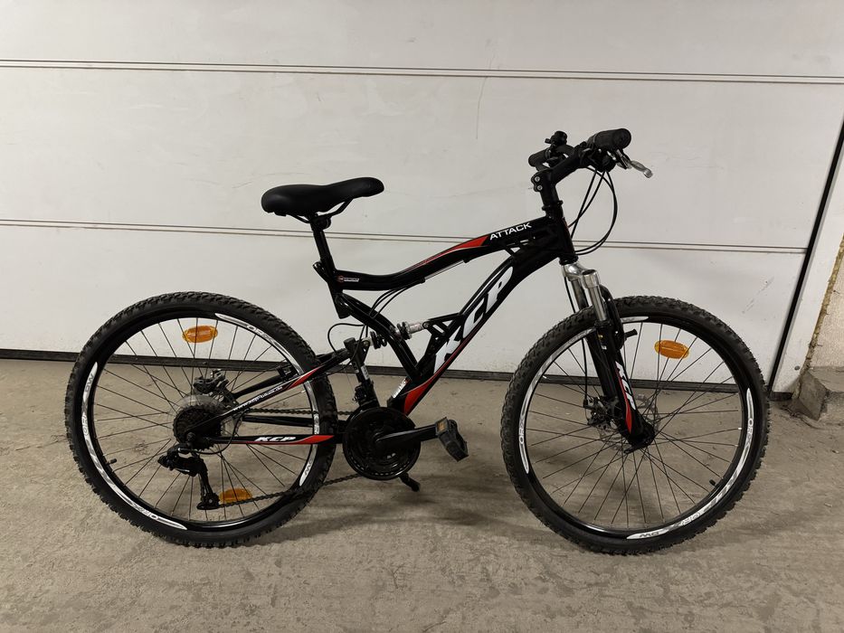 Велоспид KCP MTB FULL DB ATTACK 26″ 21, рамка стоманена
