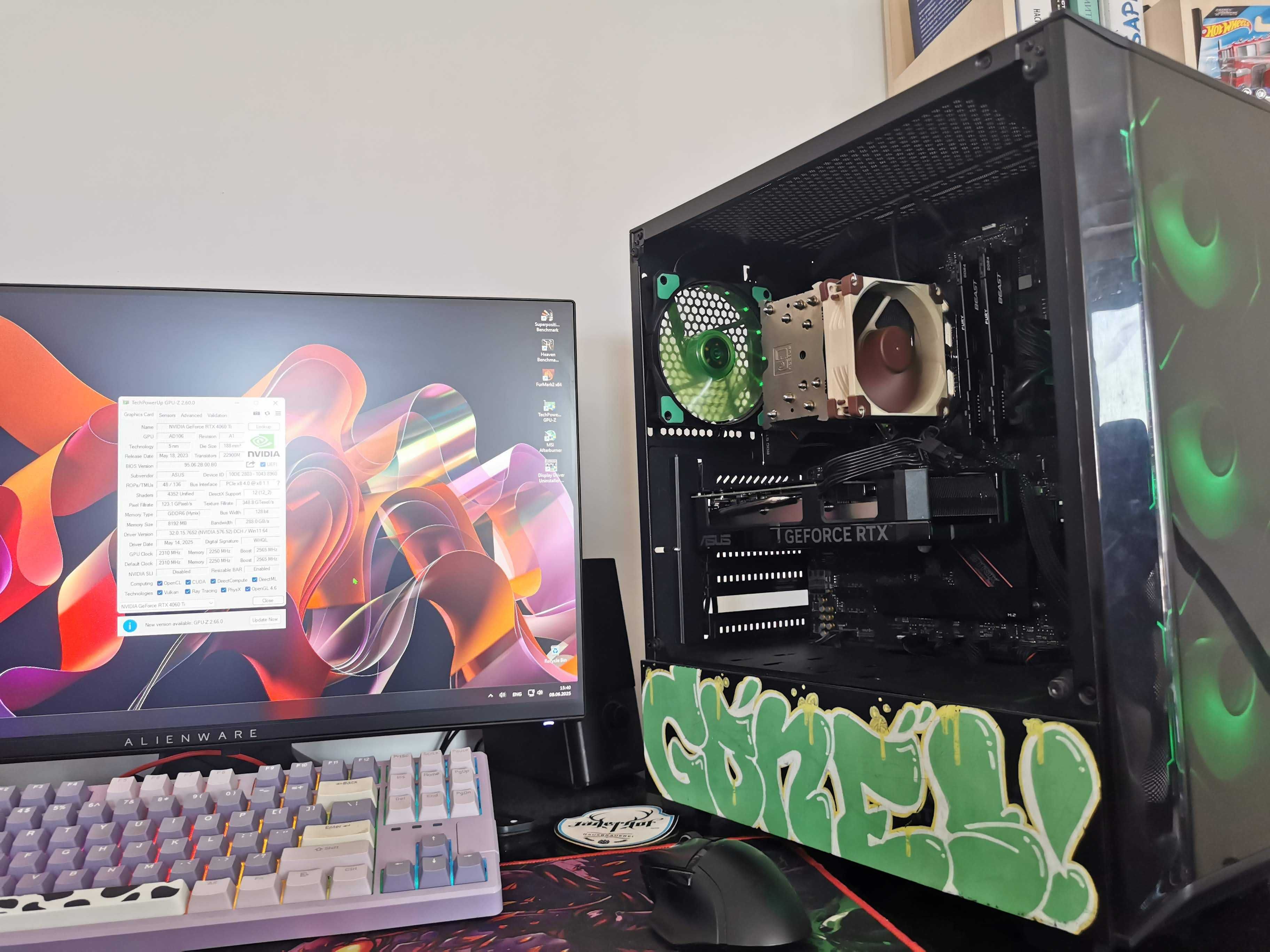ASUS RTX 4060 Ti 8GB Dual EVO OC DLSS 3 - Отлична!