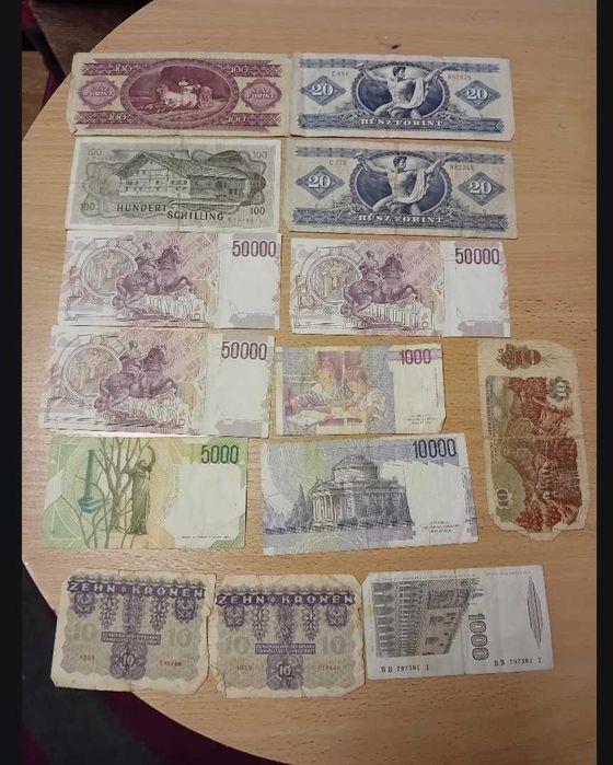 Bancnote de vânzare