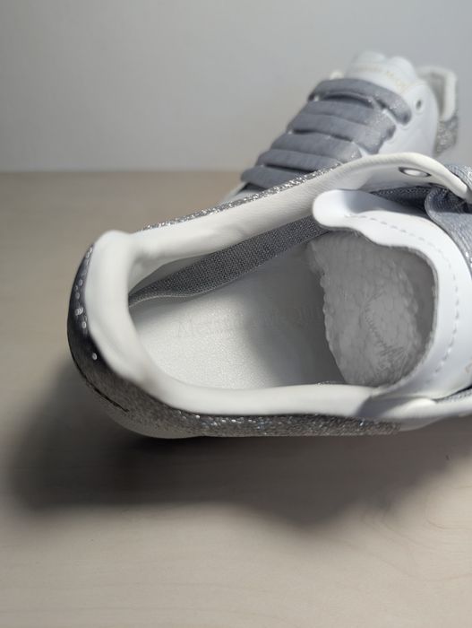 (Marime: 38) Alexander Mcqueen sclipici alb