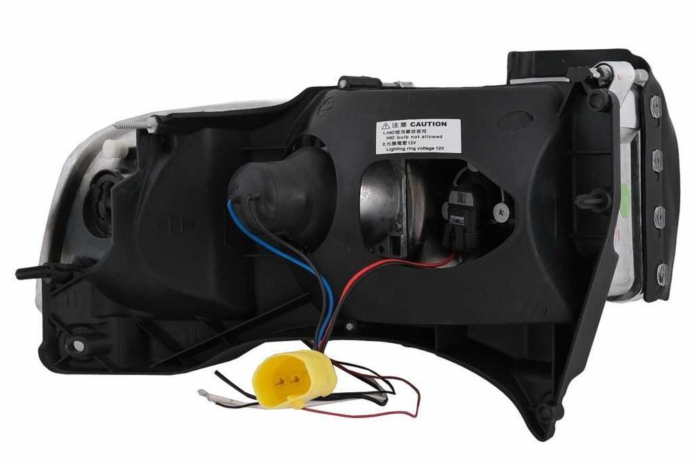 Faruri Angel Eyes Dodge RAM II Pick-Up (1994-2001) Negru