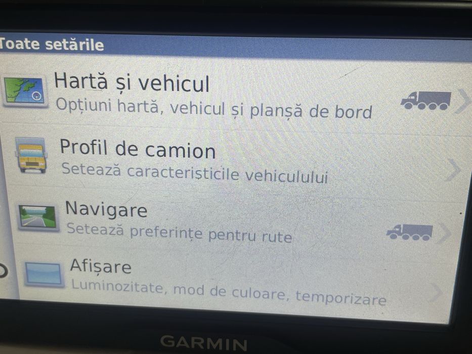 Gps camion Garmin dezl 760 truck 7” full Europa harti 2026