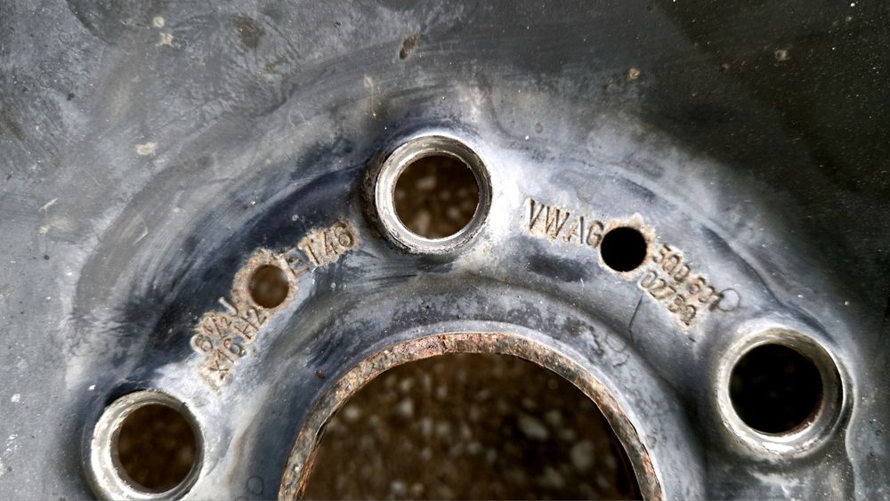 VW 16 5х112 железни джанти Фолксваген Ауди Шкода Сеат. 5x112