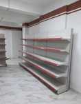 Металлические островные стеллажи полки ветрины торговые для магазина