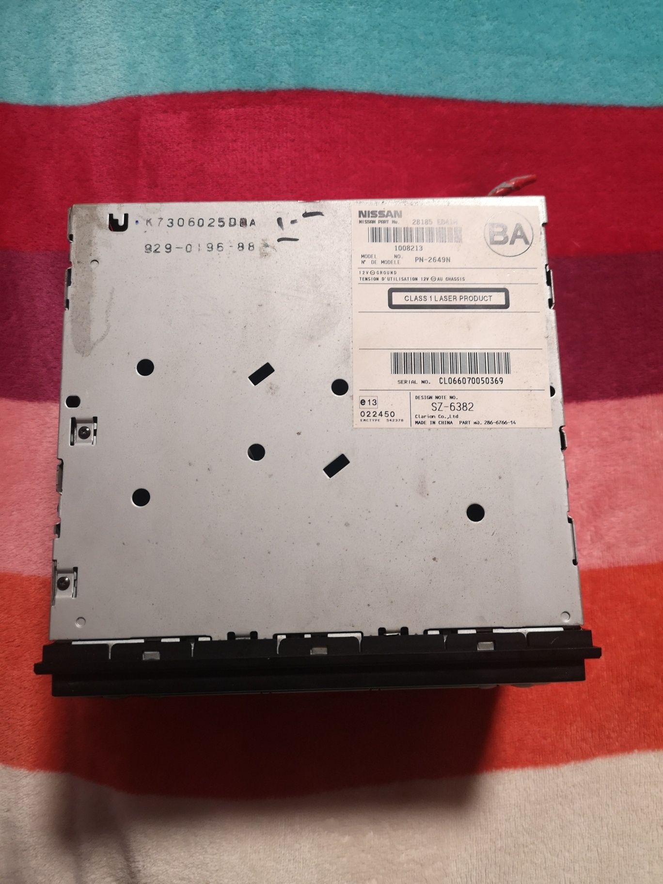 Radio Nissan Pathfinder original