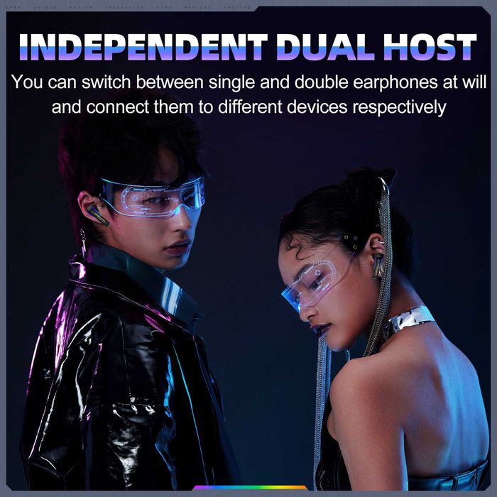 ONIKUMA T27 DUAL-MODE Игровая гарнитура TWS 2.4G