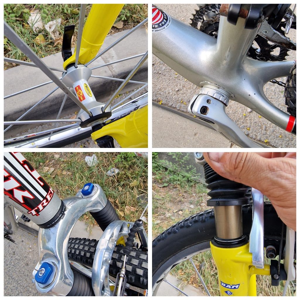Bicicleta Trek 9.8 Carbon MTB (fixie single speed cursiera oras)