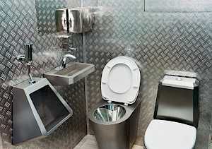 Туалет с АНТИВАНДАЛЬНОЙ сантехникой