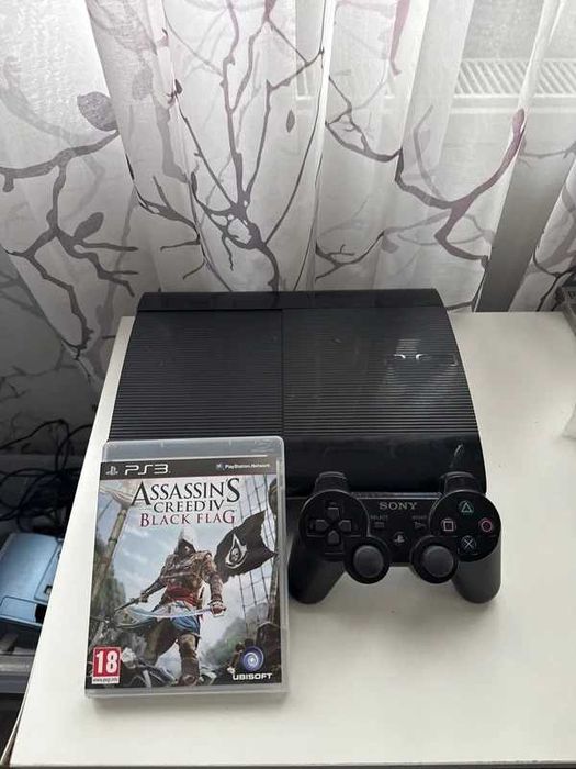 PlayStation 3 SuperSilm + 2 Jocuri + Controller original