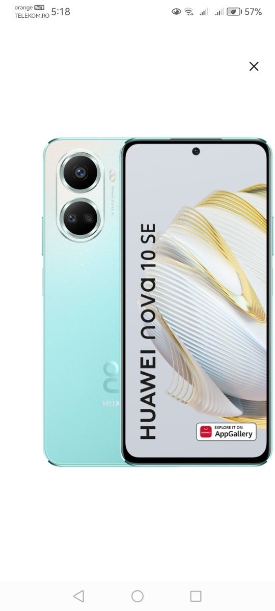 Huawei Nova 10 Se nou