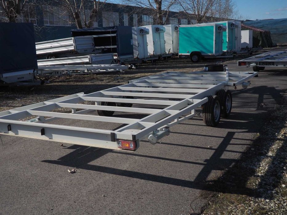 Remorca Tiny House MMA 3500kg,607x245,Totul inclus,produs in RO