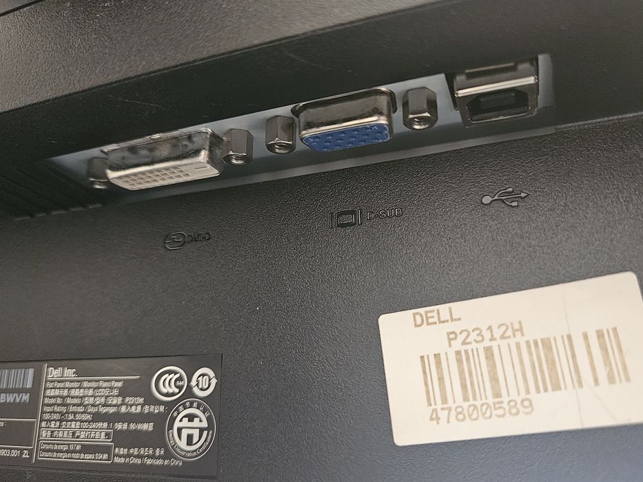 Monitor Dell 23" P2312h
