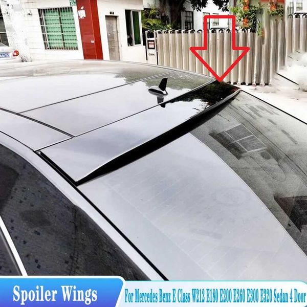 Спойлер за задно стъкло Mercedes E-class W212, piano black