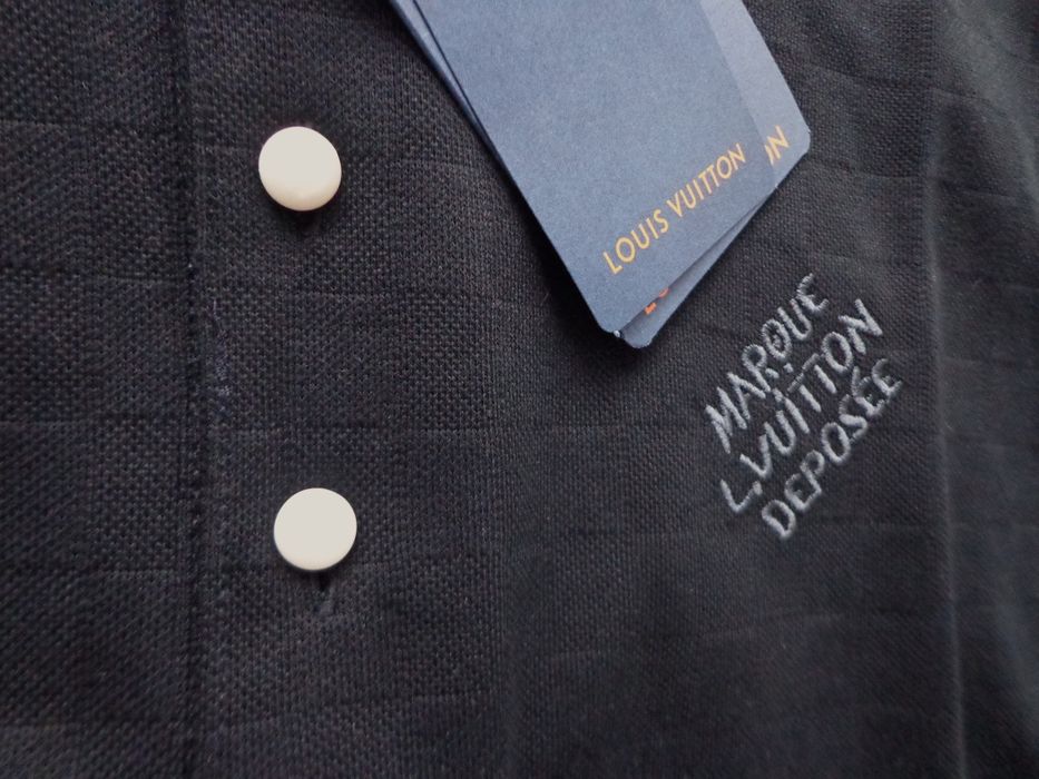 Мъжка тениска Louis Vuitton Damier Signature Polo shirt