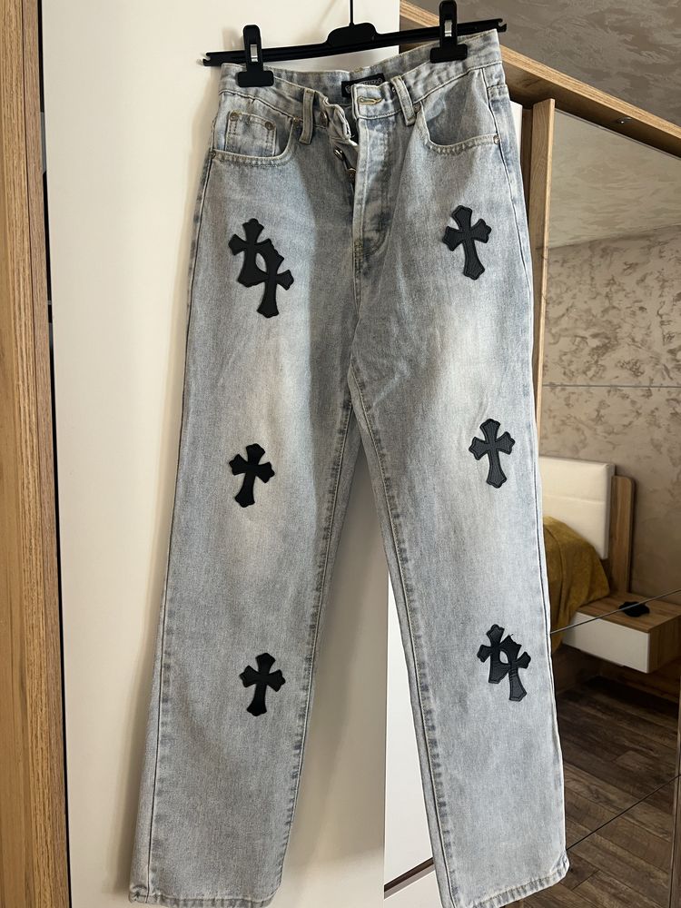 Дамски дънки Chrome hearts