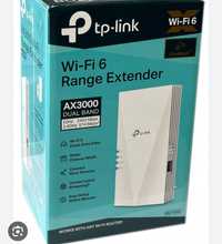 СКИДКА! Wi-Fi 6/Dual Band Усилитель Сигнала Tplink RE700X AX3000