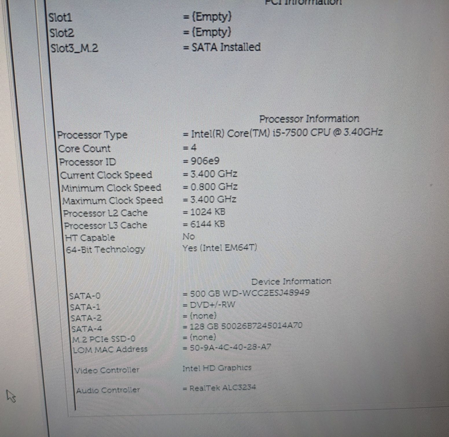 Компютър Dell Optiplex 5050 sff/i5/16 ram/ssd