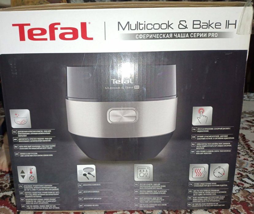 Мультиварка и хлебопечка в одном Tefal
