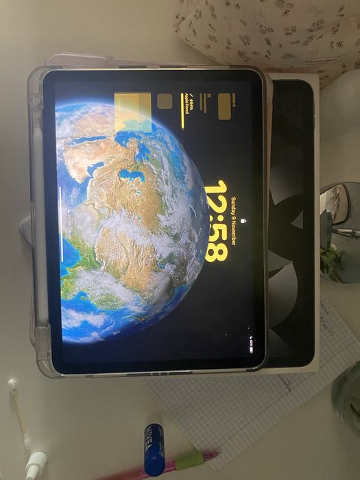 Ipad air 5 gen с эпл стилусом вместе