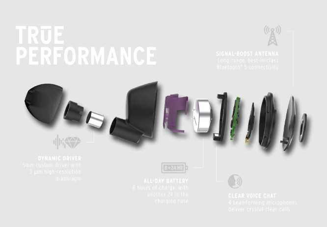 Безжични слушалки Klipsch T5 II True Wireless, ANC, AI, цвят: silver