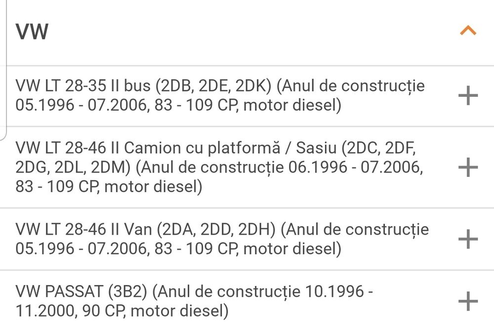 Electromotor Volkswagen LT  motor 2.5 TDI  1996 - 2006