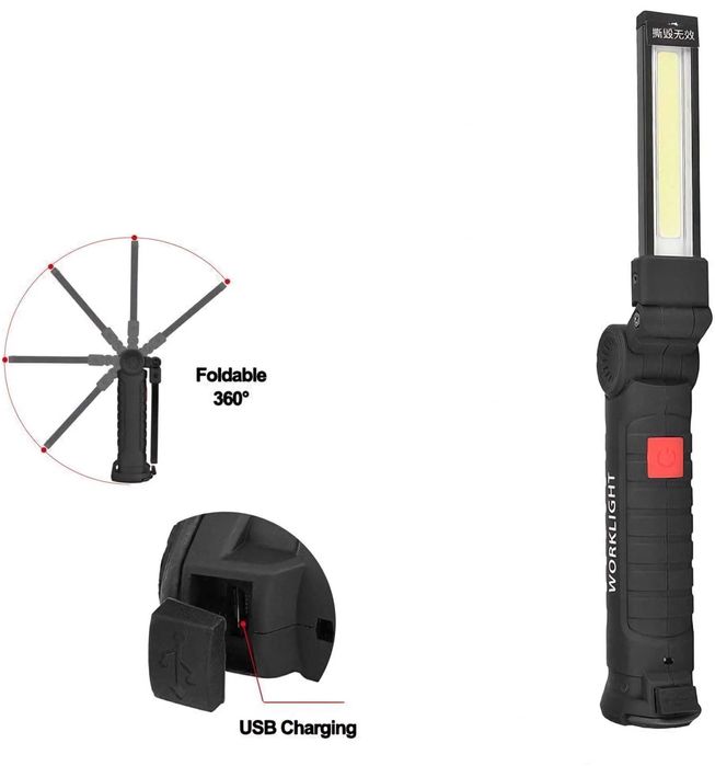 Lampă De Lucru Cu Bază Magnetică W5